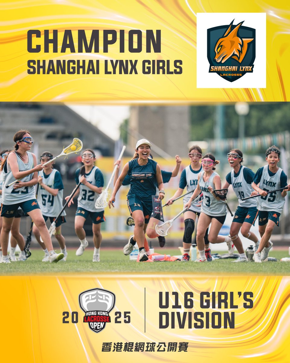 【𝐇𝐨𝐧𝐠 𝐊𝐨𝐧𝐠 𝐋𝐚𝐜𝐫𝐨𝐬𝐬𝐞 𝐎𝐩𝐞𝐧 𝟐𝟎𝟐5 📷Champion】
Congratulations to the Winning Teams!