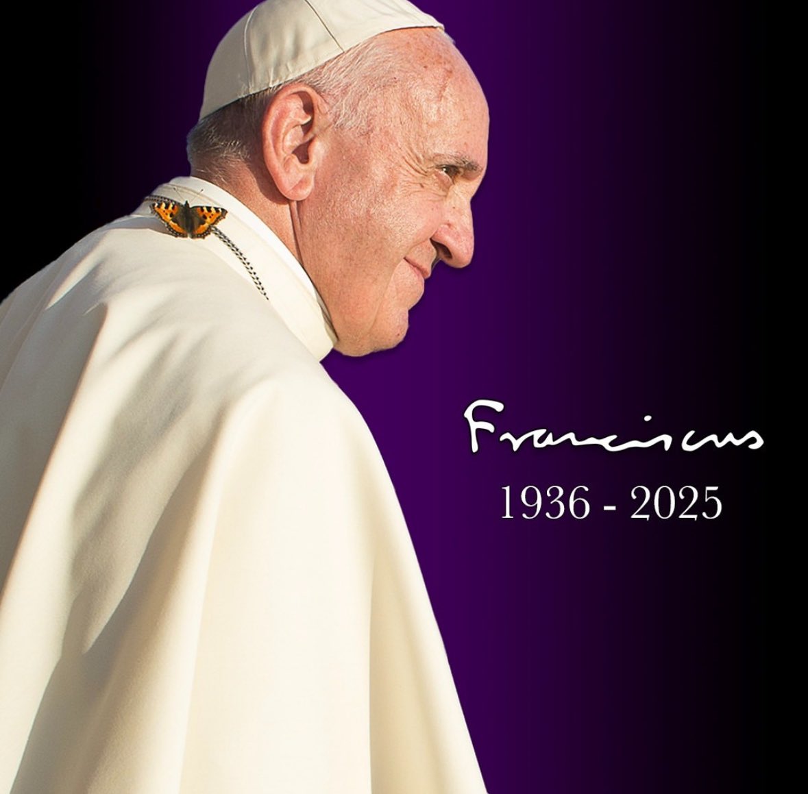 En este Lunes de Pascua, 21/4/25, Dios llamó al cielos al Papa Francisco, el Papa de la cercanía y la misericordia. Su testimonio nos enseñó a edificar puentes y abrazar al más necesitado.

“Dios nunca se cansa de perdonar… ¡Somos nosotros los que nos cansamos de pedir perdón!”