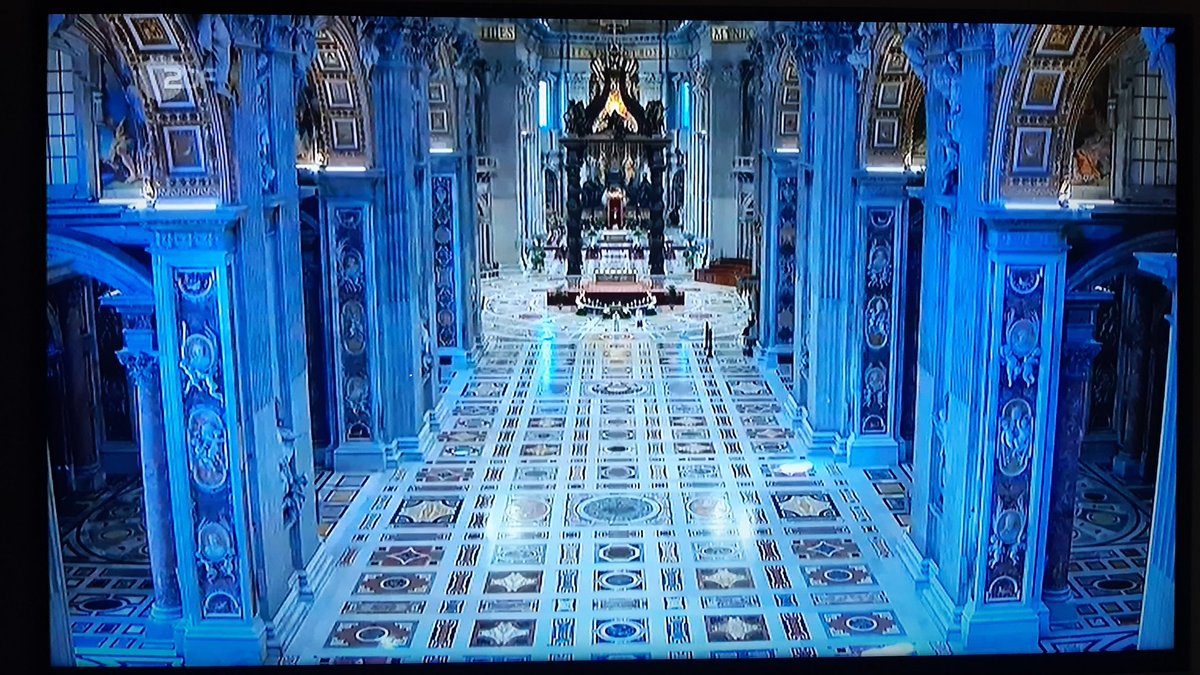 Ostern - 2020- der Papst Franziskus läßt den Peterdom LEER❗Welcher 😈 Teufel hatte da die Macht? ❗ Bezeichneter Weise holte ihn Gott zu Ostern mit Atemwegsproblemen - als Zeichen des VERRATs an Jesus &amp; Osterbotschaft- VERRAT an Christen! Jesus  vergibt! {Joh.14.1-6 / Heb. 13.8}