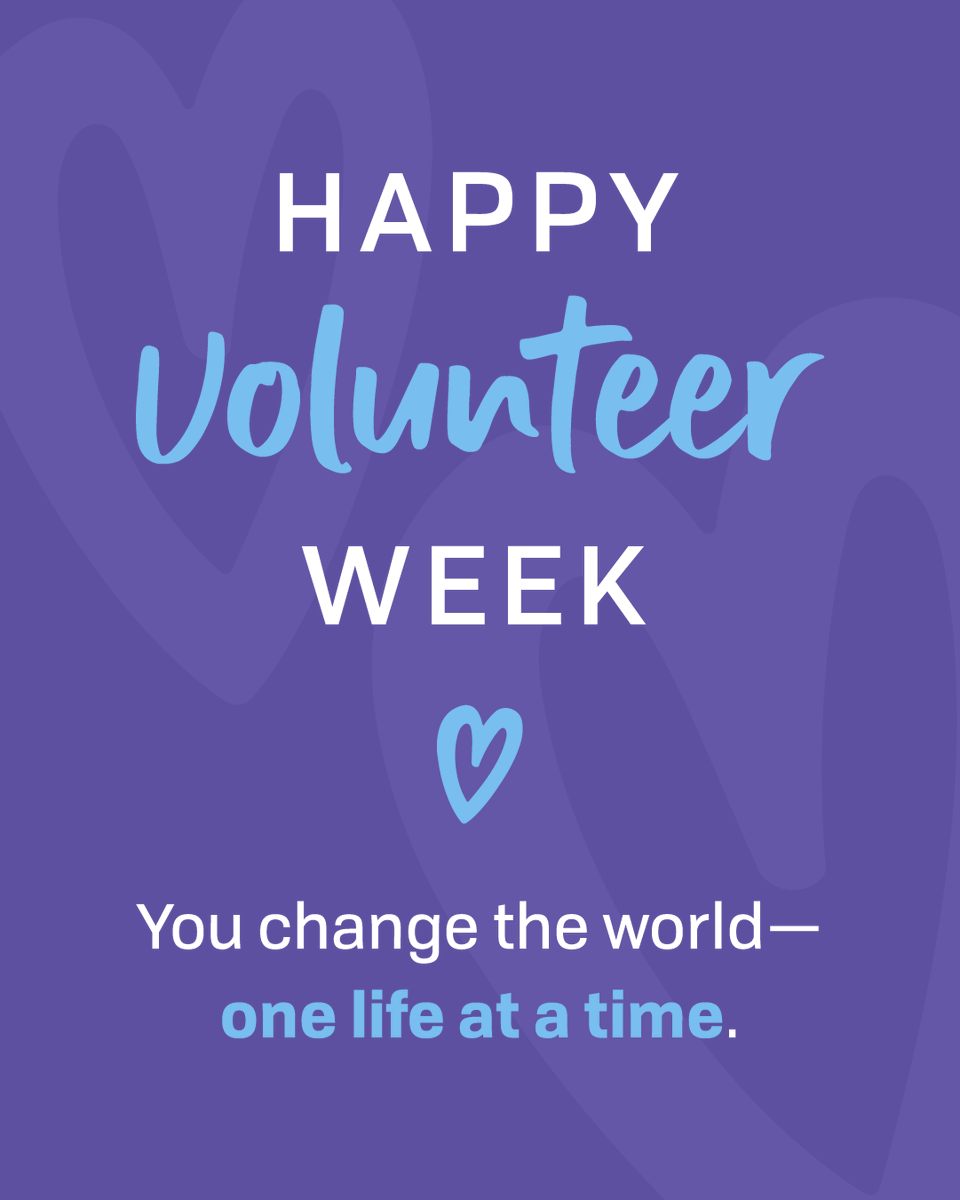 Happy Volunteer Week! Thank you for taking time out of your life to change the lives of others. We celebrate your kindness, dedication, and generosity and recognize the impact you have on communities worldwide. We can't thank you enough for the work you do. #SigmaVolunteer #NVW