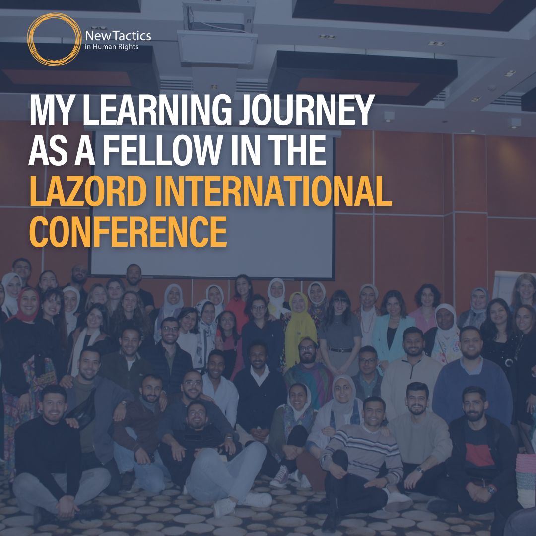 newtactics's tweet image. 🌍 My Learning Journey as a Fellow in the Lazord International Conference 2024–2025
Through cultural exchange, community engagement, and dialogue, the journey showcases the importance of collective learning and human rights advocacy across borders.
🔗 bit.ly/4jAXXi6
