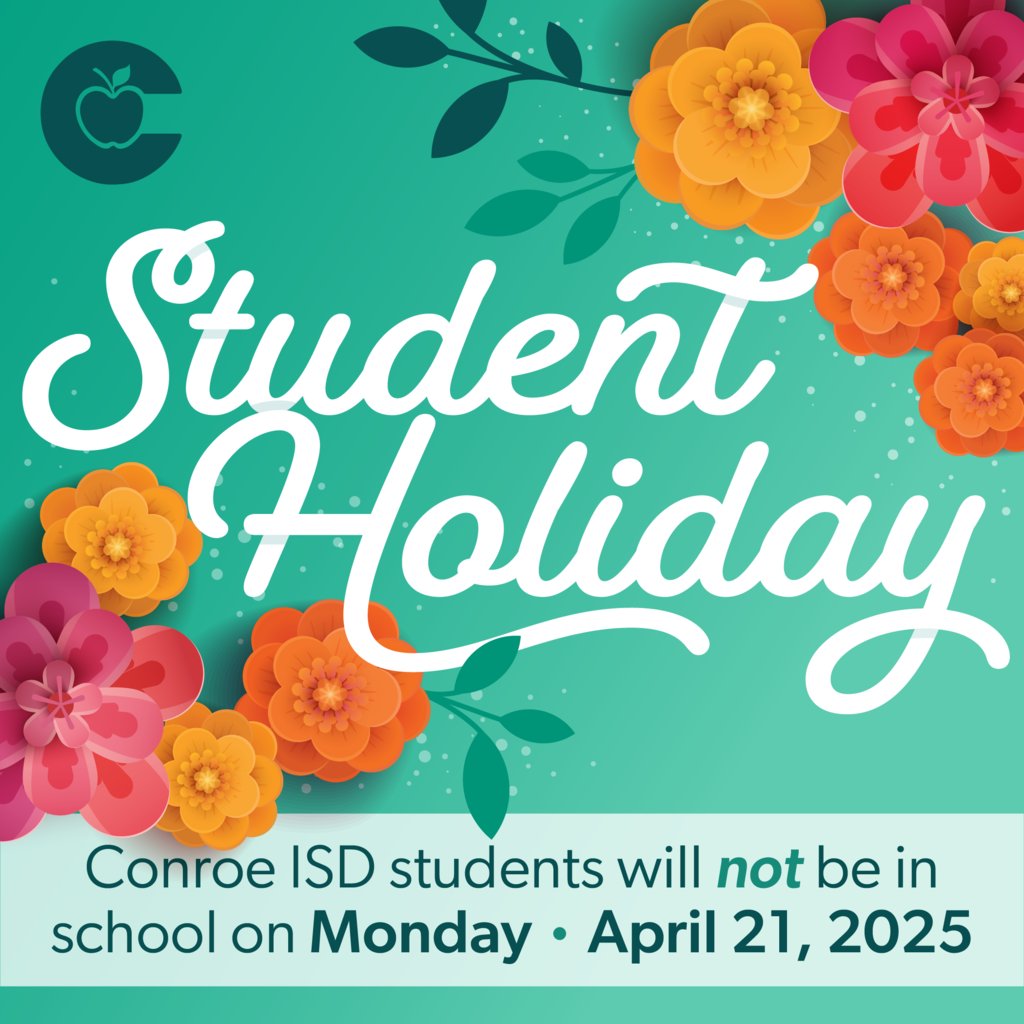 Students, enjoy the day off!