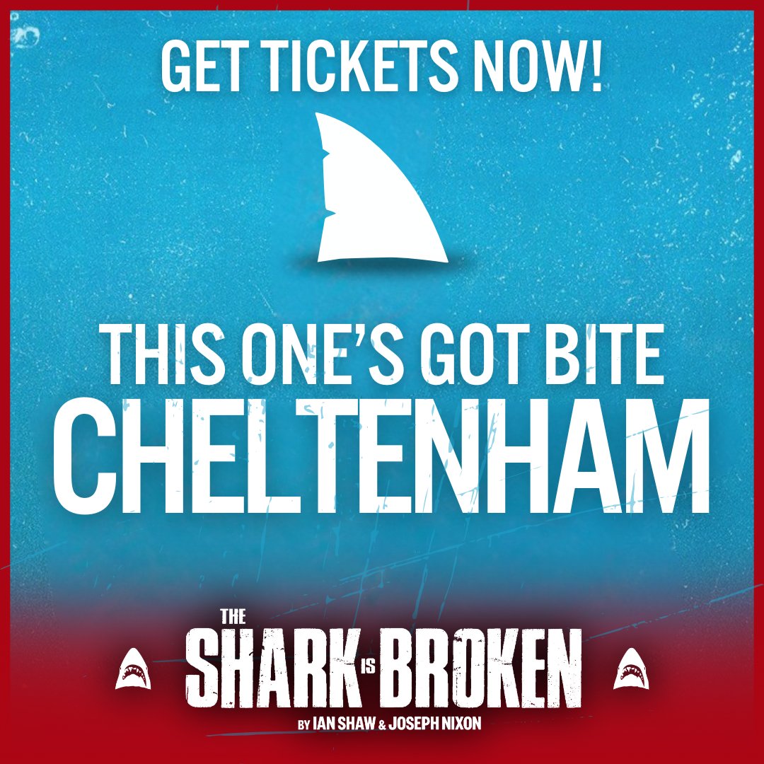 Cheltenham: it’s nearly your turn in the shark cage... The Shark is Broken arrives 22 - 26 April at the Everyman Theatre 👀

🎟️ Final countdown is on: thesharkisbroken.pulse.ly/onicxxm45c

#TheSharkIsBroken #JAWS #UKTour