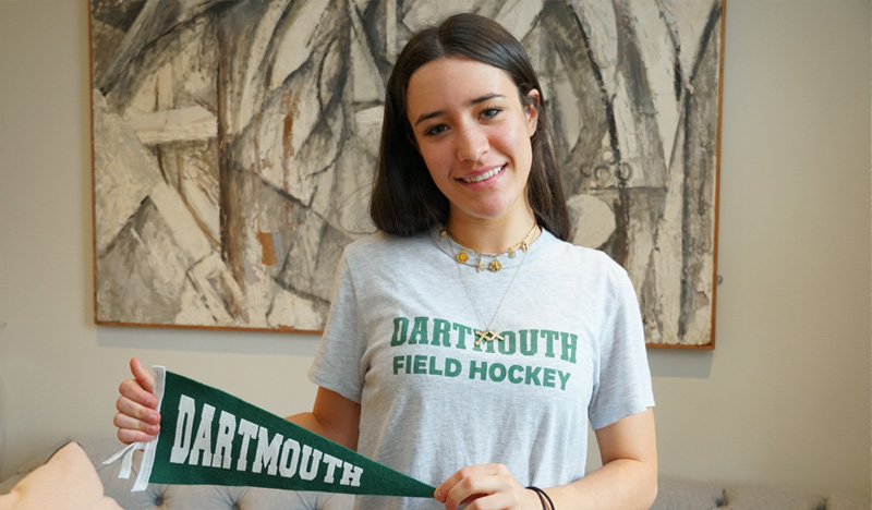 Maria (Year 12) has been awarded a prestigious hockey scholarship to Dartmouth College, USA 🏑 She’ll be playing Division 1 hockey — the highest level, equivalent to professional standard 👏

Read more about Maria's achievement: ow.ly/50EH50VBHYf