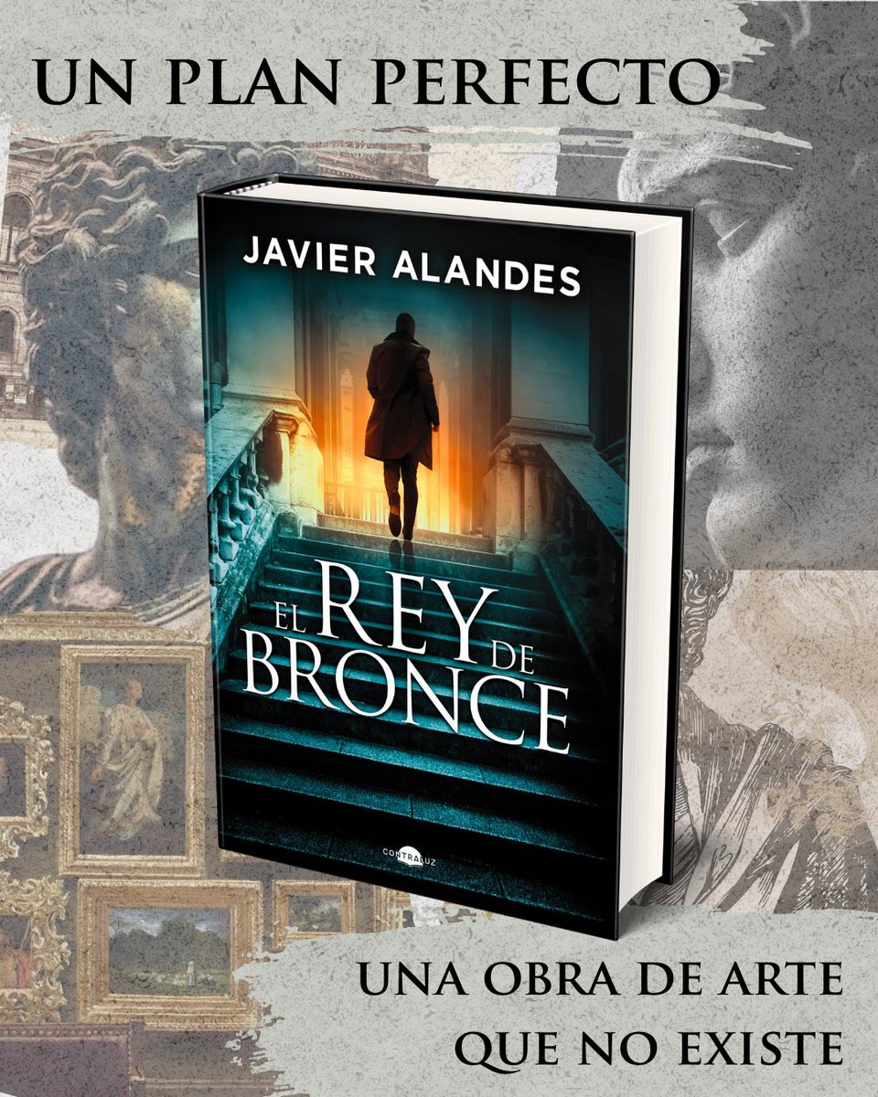 Un plan perfecto. Una obra de arte que no existe.

¿Preparados para sumergiros en la nueva novela de Javier Alandes?