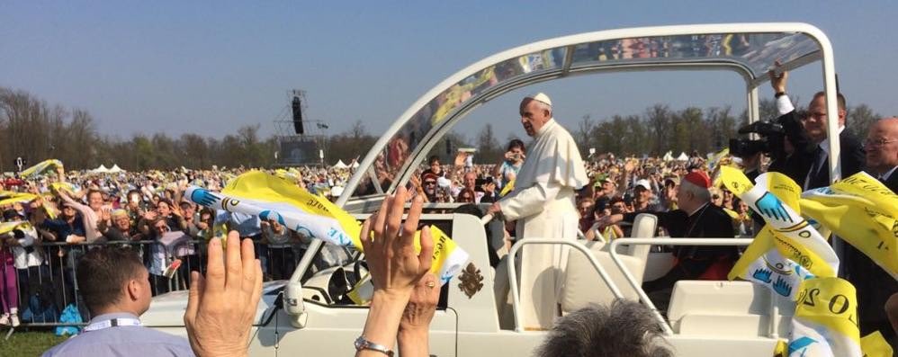 Ciao Papa Francesco 

Quando eravamo tutti assieme nel Parco della Reggia di Monza 25 marzo 2017