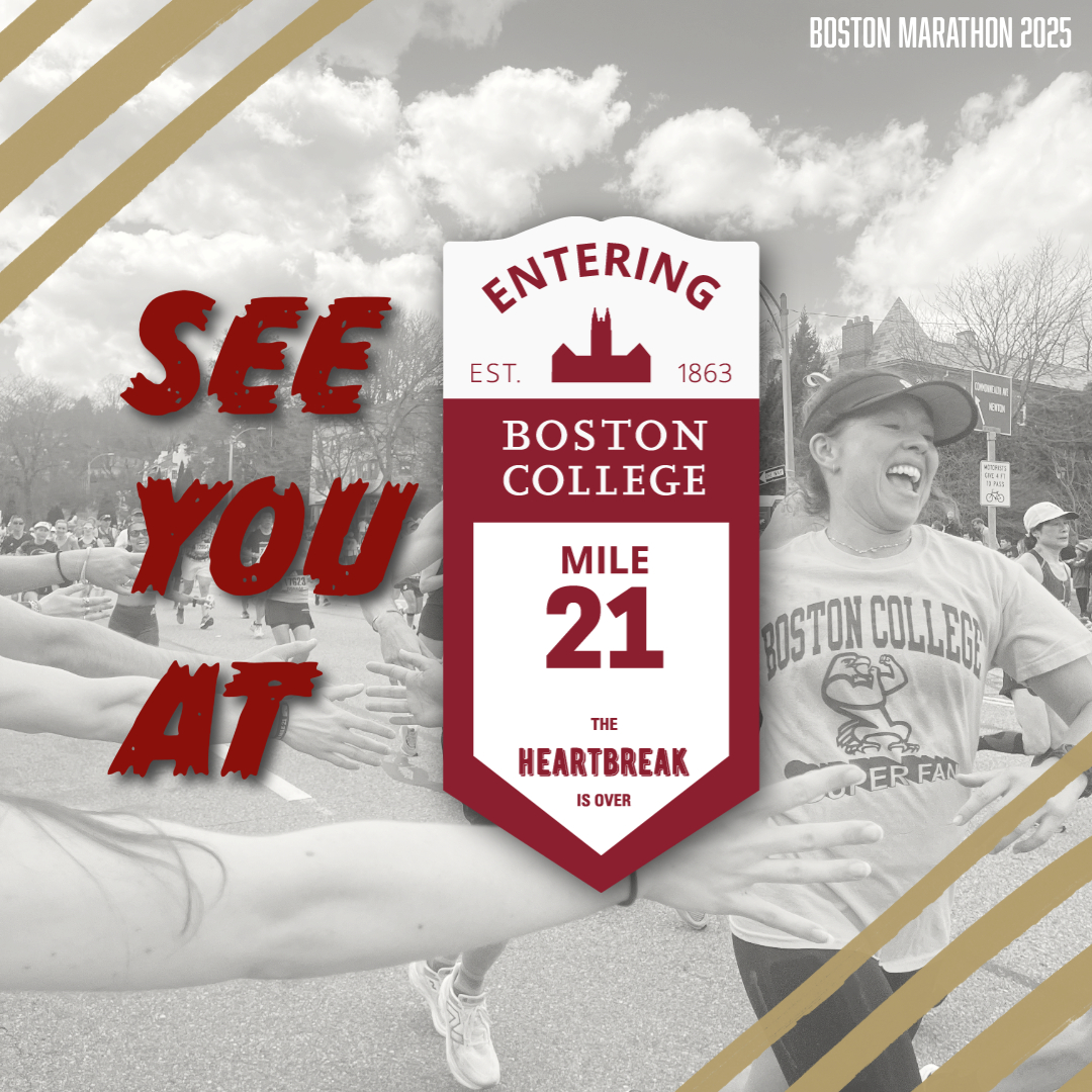 Good luck to the 2025 @BostonMarathon participants! We will see you at #BCMile21! 💛