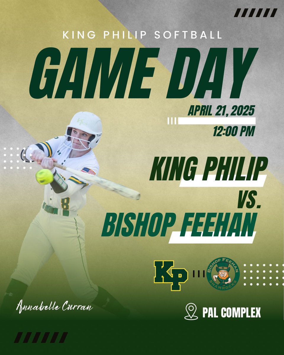 KPHSsoftball's tweet photo. Game Day Alert!
The Warriors are back in action at home today as they take on Bishop Feehan!
First pitch is at 12:00 PM at the PAL Complex in Plainville.
Let’s go KP! #KPSB #GameDay #GoWarriors 

@HockomockSports https://t.co/GGrueNIIpG