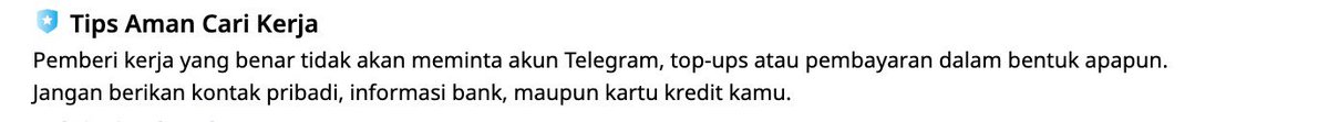 worksfess's tweet photo. Halo warga worksfess! 

Aku dan temen2ku bikin inisiatif untuk ngumpulin link2 loker yang kita temuin lagi buka. Itung2 saling bantu di tengah sama2 cari kerja, monggo dicek di sini
ya: https://t.co/HuQV2WKD6m 

‼️ Jangan lupa di retweet/bookmark karena akan kami update setiap ada loker baru! ‼️