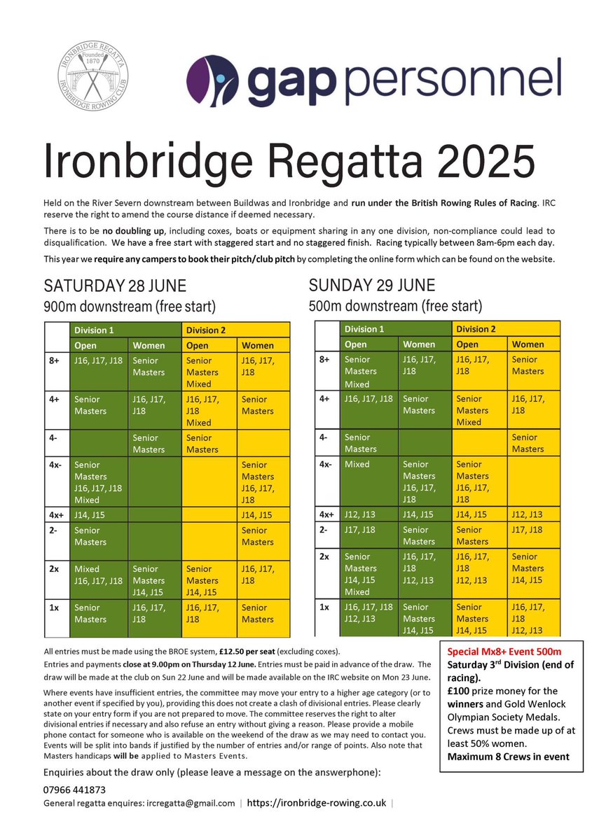 Ironbridge Rowing Club tweet media
