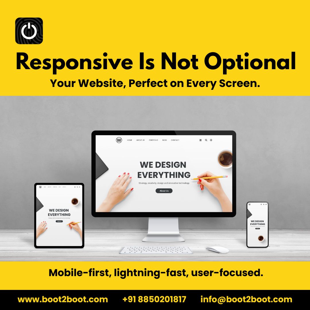 boot2boot2022's tweet image. 💻 From code to conversion—we build digital experiences that perform.
.
boot2boot.com
.
+91 8850201817
.
info@boot2boot.com
.
youtube.com/@Boot2Boot
.
#Boot2Boot #DigitalSolutions #WebDevExperts #SEOThatWorks #CreativeCode #MiraBhayandar #BuiltToConvert