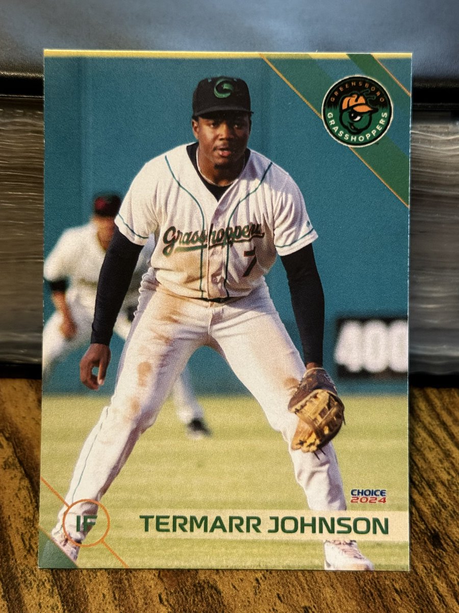 Greensboro Grasshoppers Baseball card of the Day#92:   <a href="/JohnsonTermarr/">Termarr Johnson</a>    <a href="/GSOHoppers/">Greensboro Grasshoppers</a> <a href="/VisitGSO/">Visit Greensboro</a> <a href="/YoungBucsPIT/">Young Bucs</a> <a href="/PGHplayerDev/">Pittsburgh Pirates Player Development Report</a> <a href="/MiLB/">Minor League Baseball</a> <a href="/PGHPirateQueen/">𝒫𝒾𝓇𝒶𝓉𝑒 𝒬𝓊𝑒𝑒𝓃 𝐵𝒶𝓃𝓈𝒽𝑒𝑒☠️👑💛⚾️</a> <a href="/1992Pirates/">1986-92 Pittsburgh Pirates</a> <a href="/saxboybilly18/">saxboy</a> <a href="/ClintHurdle13/">Clint Hurdle</a> <a href="/SquidBrault/">Steven Brault</a> <a href="/MattCapps55/">Matt Capps</a> <a href="/theFortMcKenry/">Michael McKenry</a> <a href="/robkinger91/">Rob King</a> <a href="/gbrowniepoints/">Greg Brown</a> <a href="/joe_block/">Joe Block</a>