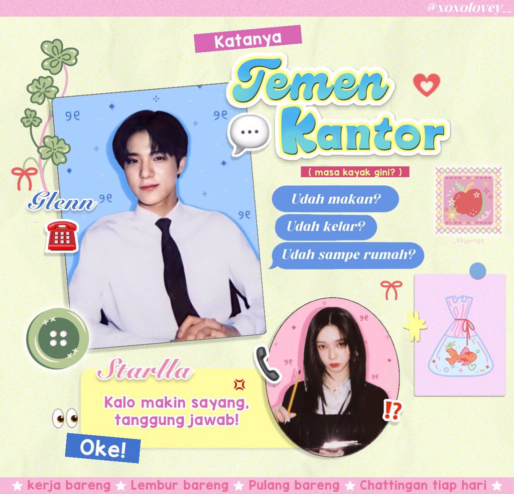 xoxolovey__'s tweet photo. Temen kantor 
#bluesy #jenrina few tweets au https://t.co/UjC6W3fjgh