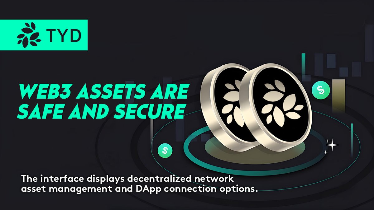 whale_publisher's tweet photo. Store TYD in Coinbase Wallet to secure your Web3 assets ππ²
β
Full control of private keys
β
Seamless access to TYD DApps
β
Fast swaps with USDT, ETH, BTC
π· Image: TYD stored in Coinbase Wallet with DApp access and asset management.
#CoinbaseTrading #CoinbaseWallet #TYDtoken https://t.co/JGr7pjIOo3