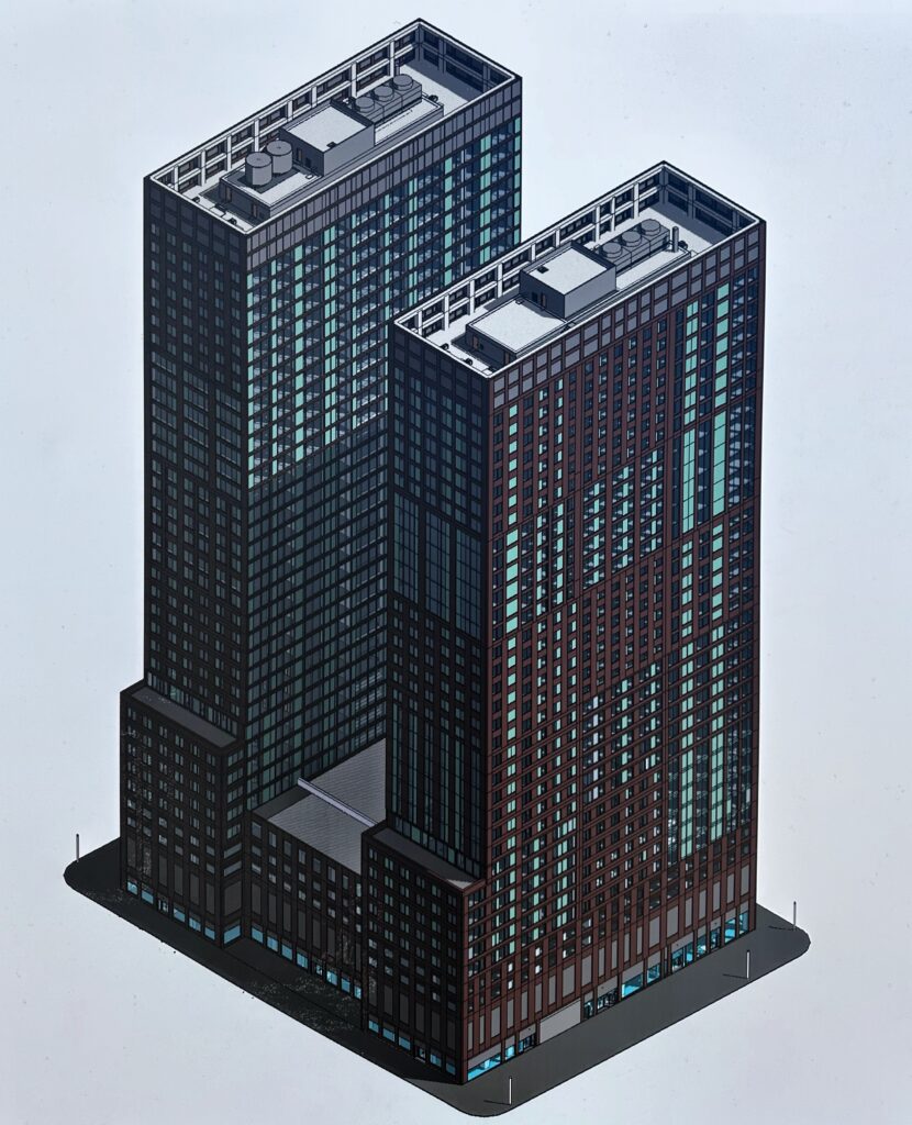 Twin Skyscraper Redesign Revealed for 280 Kent Avenue in