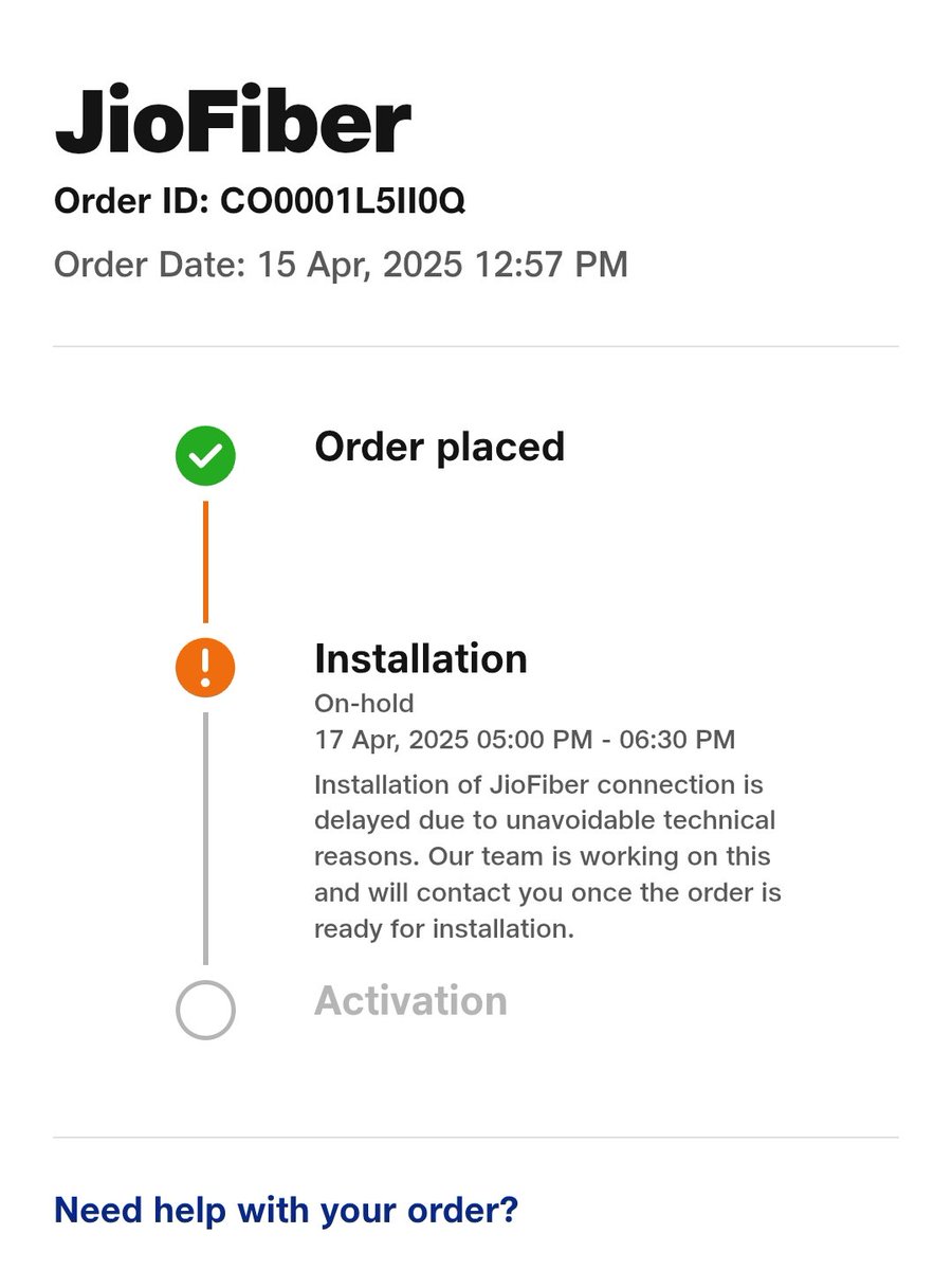 Archaedeos's tweet photo. @reliancejio How long shall i have to wait for Relocation Request . . It's been 6 days with continuous customer case complaints . . 

@reliancejio 
@reliancegroup 
@RelianceDigital 
@RelianceEnt 
@RIL_Updates 
@JioCare 
@jiofiber
@JioHotstar https://t.co/MuqjGXkqXr