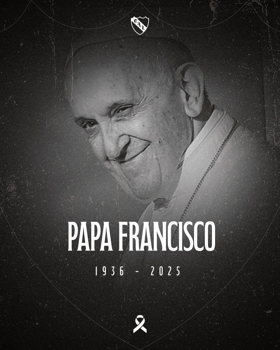 Despedimos con dolor al Papa Francisco, guía espiritual de millones de personas en todo el mundo y con un compromiso irrenunciable por quienes más lo necesitaban. Abrazamos a sus seguidores y deseamos que en paz descanse.