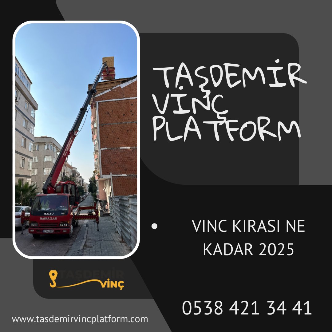Saatlik, günlük, haftalık ve aylık ihtiyaçlarınız için bizleri arayınız.

0538 421 34 41
tasdemirvincplatform.com/vinc-kirasi-ne…

#vinç #vinc #sepetlivinc #sepetlivinç #esenyurtsepetlivinc #beylikdüzüsepetlivinc #kiralıksepetlivinc #avcılarsepetlivinc #kiralıksepetlivinc #hadimköysepetlivinc