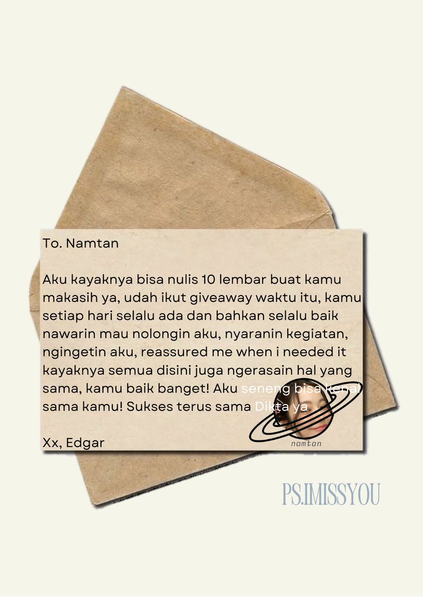 planet_namtan's tweet photo. edgaru 🥺 lunas ya janjiku nemenin sampe akhir! https://t.co/fbysAoNrfU
