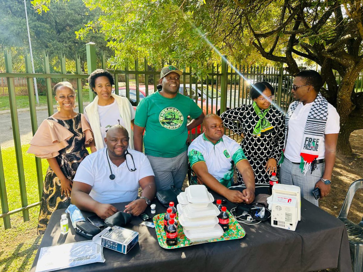 This past Easter Weekend, various MKP MEDICS Teams were in various churches offering quality health care screening.

The relationship between religious leaders and health care providers under uMkhonto WeSizwe Party provides a holistic approach to health as said by <a href="/Mgazi_Talente/">Dr ST Biyela</a>