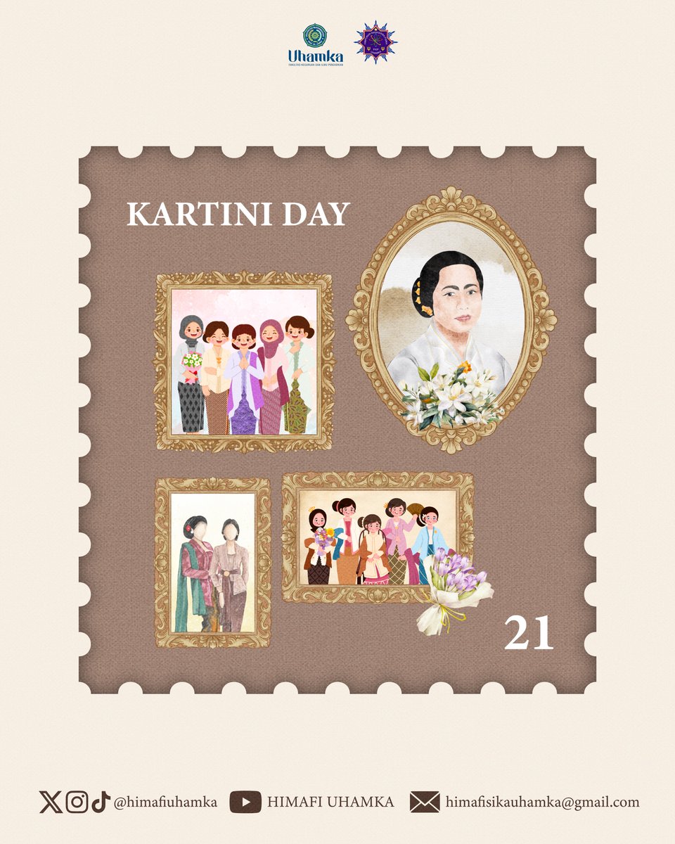 [KARTINI DAY]

"Kartini bukan hanya nama, tapi semangat dalam setiap langkah perempuan Indonesia"

Selamat Hari Kartini! 🌺
Hari ini kita mengenang perjuangan R.A. Kartini yang membuka jalan bagi perempuan untuk berkarya, bermimpi, dan berpendidikan.