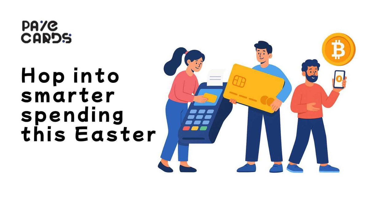 payecards's tweet photo. 🐣 Easter is here &amp; deals are blooming! Crack open some savings with Payecards 🌸✅ Instant virtual cards✅ Full budget control✅ Safe online paymentsDon’t put all your eggs in one basket — hop into smarter spending now!👉 https://t.co/24i45HhaYW#HopIntoSavings #Payecards https://t.co/vSjVDY4Ymx
