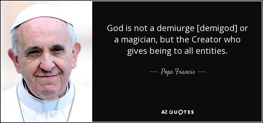ItsWalterEgo's tweet photo. 2. He said God isn’t a magician.

“We risk imagining God as a magician with a magic wand... But it is not so.”

He dismantled literalism—
from inside the Vatican.

Not progressive. 
Theological jiu-jitsu.

(And it wasn’t the only doctrine he flipped…) https://t.co/ATs8Pk6VLr