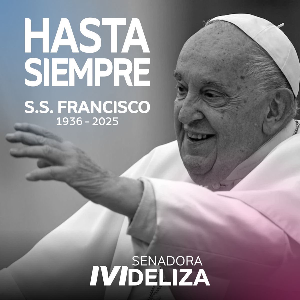Despertamos con una noticia que conmueve al mundo: falleció el papa Francisco. Su legado de humildad, fe y amor al prójimo queda en millones de corazones. Descanse en paz. 🕊️