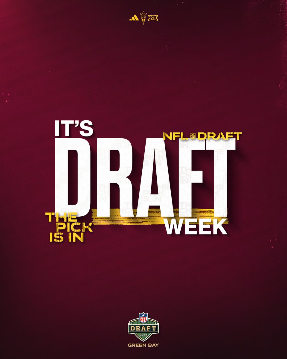 ASUFootball's tweet image. Who&apos;s next? 👀

#ProDevils /// #NFLDraft