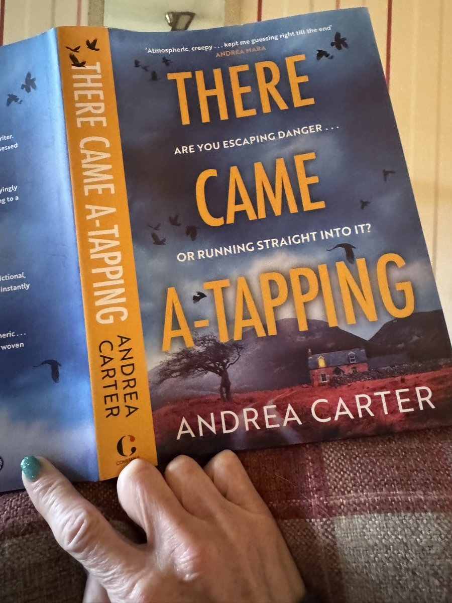 Anne Cater 🇺🇦 (@annecater) on Twitter photo It’s been a bank holiday long weekend of a myriad of emotions.
Absolutely engrossed in #ThereCameATapping by <a href="/andysaibhcarter/">Andrea Carter</a> from <a href="/LittleBrownUK/">Little, Brown UK</a> 😊 It’s been a bank holiday long weekend of a myriad of emotions.
Absolutely engrossed in #ThereCameATapping by <a href="/andysaibhcarter/">Andrea Carter</a> from <a href="/LittleBrownUK/">Little, Brown UK</a> 😊