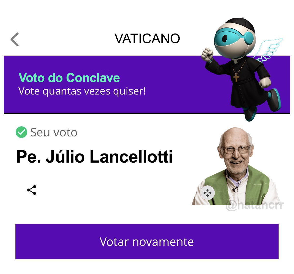 Eu já fiz minha parte. E você? Já fez a sua?