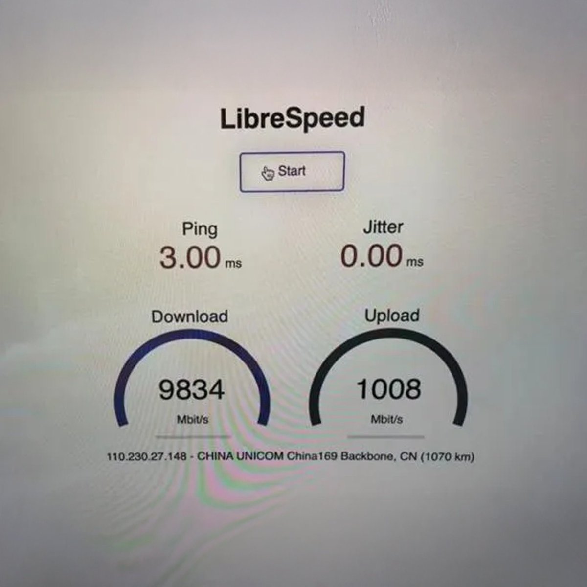 Çin'de 10G internet kullanıma sunuldu.

❗️9834 megabit indirme hızı ile dakikada 76 film indirilebiliyor.