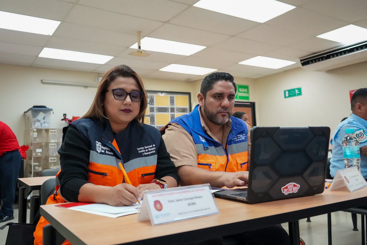 La Secretaría Nacional de Gestión de Riesgos, con apoyo de la Cooperación Francesa, coordina el Curso de Célula de Coordinación USAR en Guayaquil (21–24 abril), con expertos de USAR Francia.