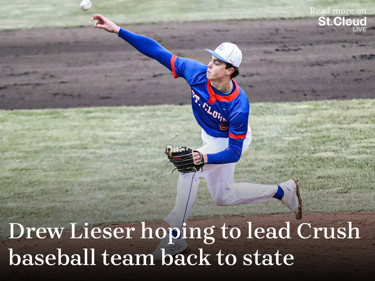 St. Cloud Live (@stcloudlive) on Twitter photo "We're trying to keep what happened last year and replicate it this year, to make that a tradition at St. Cloud," said <a href="/SCCrushBaseball/">St. Cloud Crush Baseball</a> senior Drew Lieser ⚾🔥
Check out <a href="/MickHatten/">Mick Hatten</a>'s feature about Drew on SCL 📰👇
stcloudlive.com/sports/prep/dr…
<a href="/ISD742/">St.CloudAreaSchools</a> <a href="/tech_activities/">stcloudtechactivities</a> "We're trying to keep what happened last year and replicate it this year, to make that a tradition at St. Cloud," said <a href="/SCCrushBaseball/">St. Cloud Crush Baseball</a> senior Drew Lieser ⚾🔥
Check out <a href="/MickHatten/">Mick Hatten</a>'s feature about Drew on SCL 📰👇
stcloudlive.com/sports/prep/dr…
<a href="/ISD742/">St.CloudAreaSchools</a> <a href="/tech_activities/">stcloudtechactivities</a>