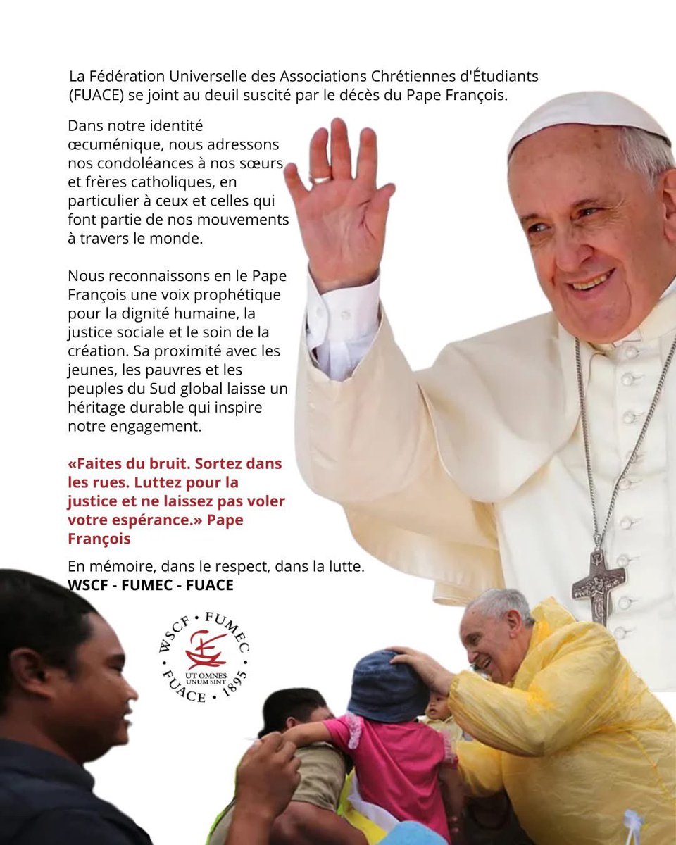 World Student Christian Federation tweet media