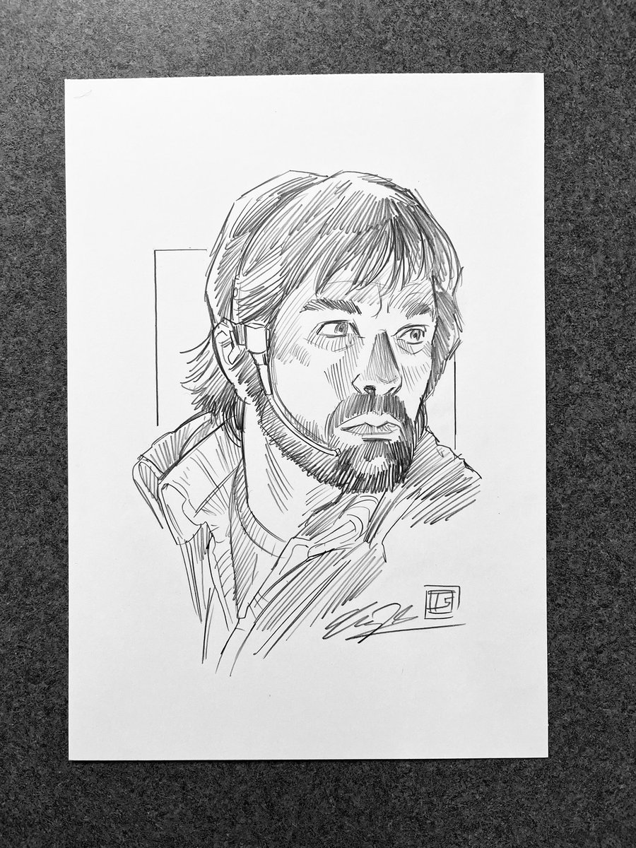 TimShinn73's tweet photo. Captain Dallas sketch.
2b pencil sketch on 7x10 Bristol.
$40 plus shipping.
Message me to claim.
#sketch #drawing #commissionsopen #alien #tomskerritt #dallas #captaindallas https://t.co/wHppZ46UjF