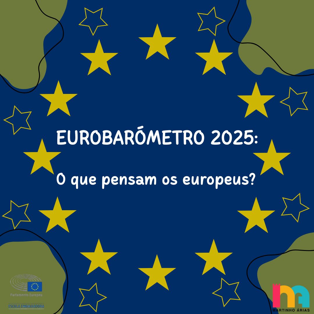 AEMAS_EPAS__'s tweet photo. No passado dia 25 de março foi divulgado o Eurobarómetro de inverno 2025. 
Em https://t.co/1SY4ynLk7C encontra a informação completa, mas os embaixadores juniores do programa EPAS do AEMAS fizeram-lhe um resumo.
Ora veja😉! https://t.co/GgJt2Guyrv