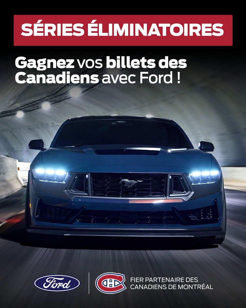 megafanford's tweet image. 🎉 Gagne tes billets pour les séries éliminatoires ! 🎉

Prêt(e) à encourager les Canadiens en séries ? Rendez-vous sur notre page Instagram pour une chance de gagner des billets pour le match du 25 avril !

8 gagnants seront annoncés le 23 avril: bonne chance !