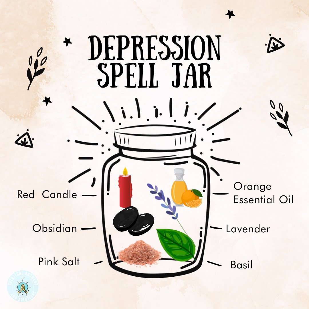 PsychicTidbits's tweet photo. 💛 Depression Spell Jar 💛

A gentle blend to support healing and lift heavy energy. Set your intention, light the candle, and let the magic begin. ✨

#spelljar #emotionalhealing #moodboost https://t.co/TCaTXWKDPF