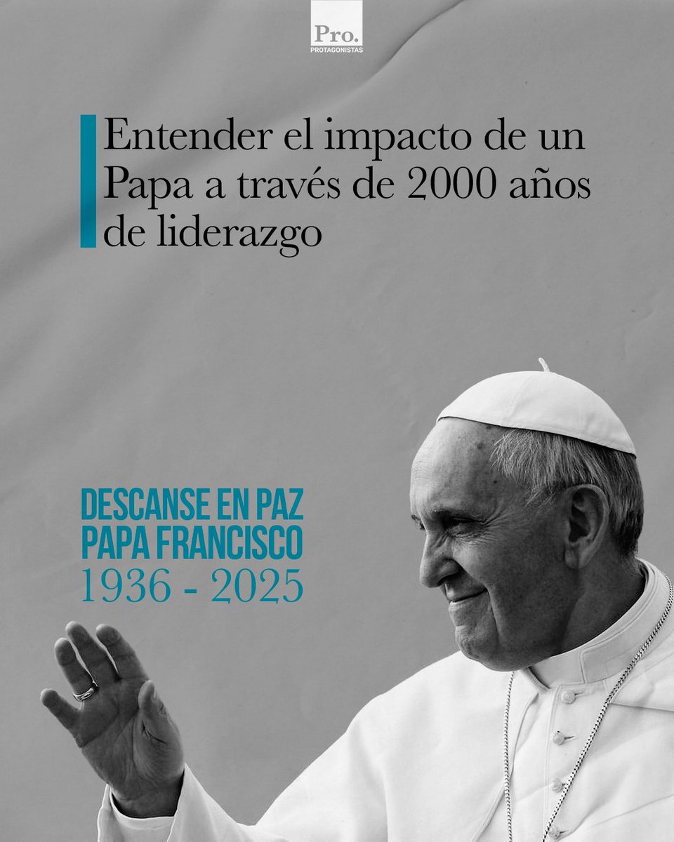 Protagonistas.Org (@protagonistas_o) on Twitter photo El fallecimiento del Papa Francisco deja un vacío inmenso y una huella imborrable. Recomendamos 2000 años liderando equipos, de J.F. Aguado, para entender su legado y el liderazgo de la Iglesia.
<a href="/Jferagu/">Javier Fdez. Aguado</a> I <a href="/EditorialKolima/">Editorial Kolima</a>
editorialkolima.com/producto/2000-… El fallecimiento del Papa Francisco deja un vacío inmenso y una huella imborrable. Recomendamos 2000 años liderando equipos, de J.F. Aguado, para entender su legado y el liderazgo de la Iglesia.
<a href="/Jferagu/">Javier Fdez. Aguado</a> I <a href="/EditorialKolima/">Editorial Kolima</a>
editorialkolima.com/producto/2000-…