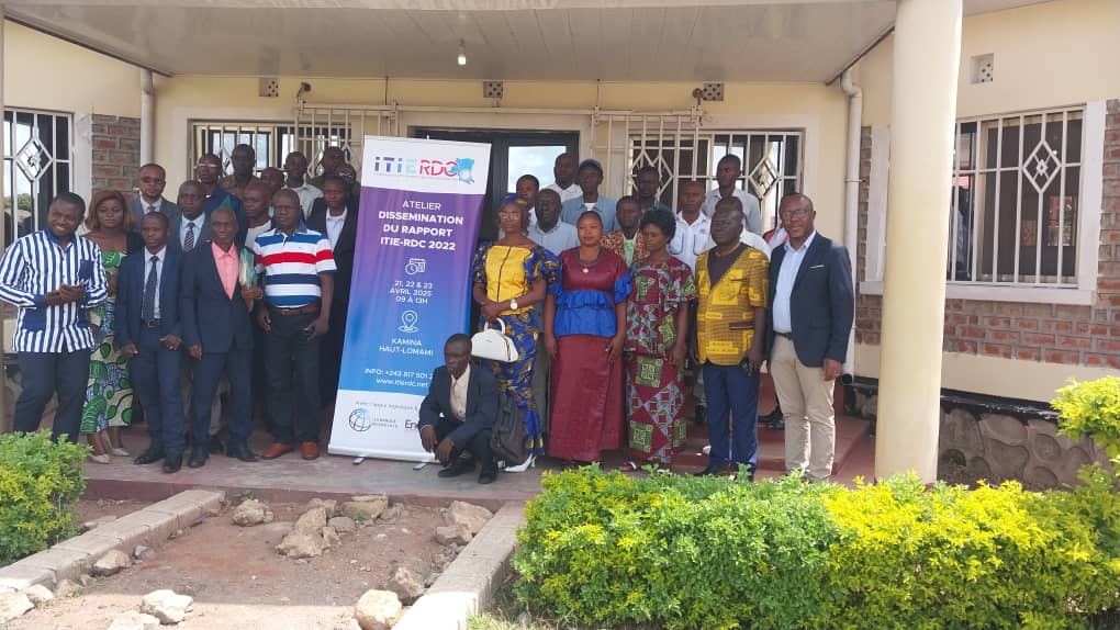 🇨🇩 Kamina, 21–23 avril 2025 — L’<a href="/itierdc/">ITIE-RDC</a> organise une dissémination du Rapport ITIE 2022 (publié le 31 déc. 2024). Objectifs : sensibiliser les parties prenantes à la Norme ITIE et renforcer l’usage des données extractives pour plus de redevabilité. #ITIE #RDC #Transparence