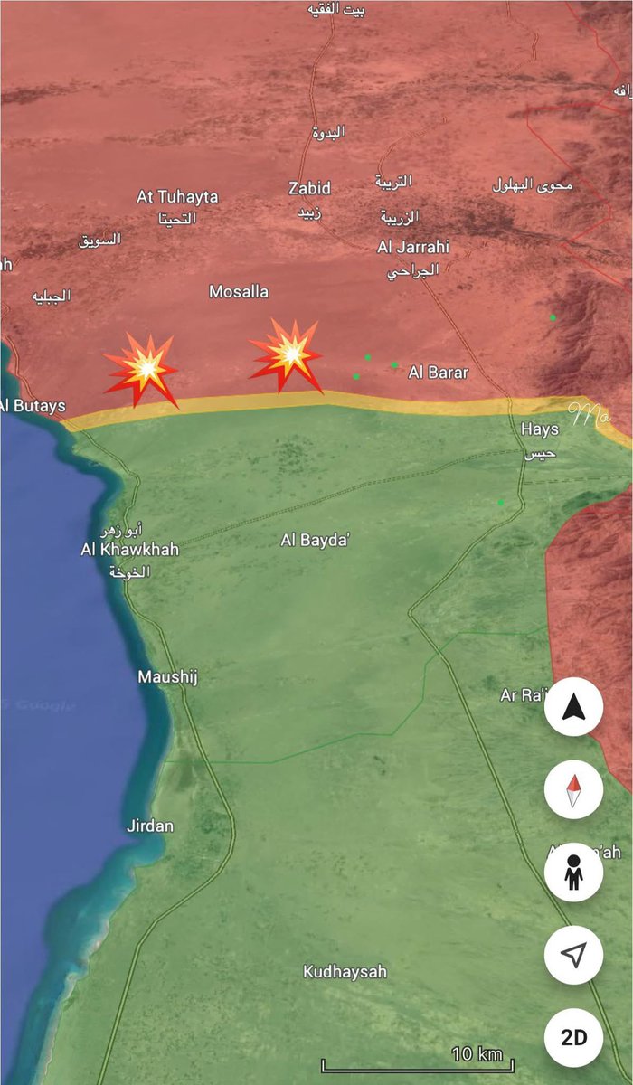 haidari700's tweet image. في أقوى استهداف على خطوط المواجهة
18 غارة على مواقع ومعسكرات الحوثيين في خط المواجهة بمديرية التحيتا.