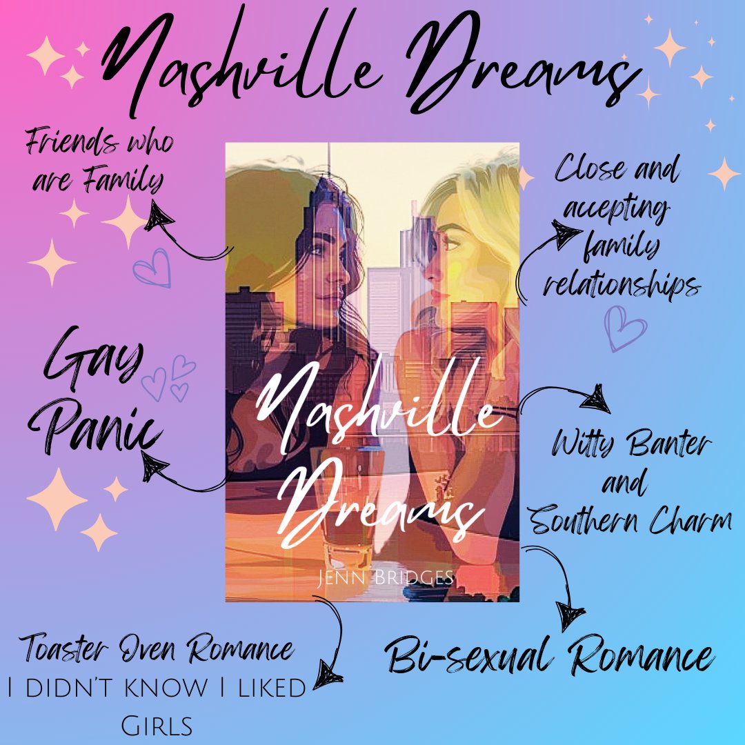 Scarlett is just living her life in Nashville.  She's not searching for love and certainly never expected to find it with a woman. But in walked Emily and she can't help but fall. Nashville Dreams is available for pre-order on Amazon#sapphicfiction 

amazon.com/dp/B0F4DY1Q8J?…