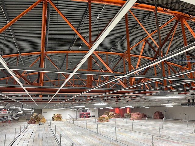 April 2025 - Bond Issue Project Update
The football/track facility entrance (ticket booth, restrooms, concession stand) and the parking lot is now complete. Additionally, the High School Gym renovation has now begun with seating and ceiling tiles having been removed.