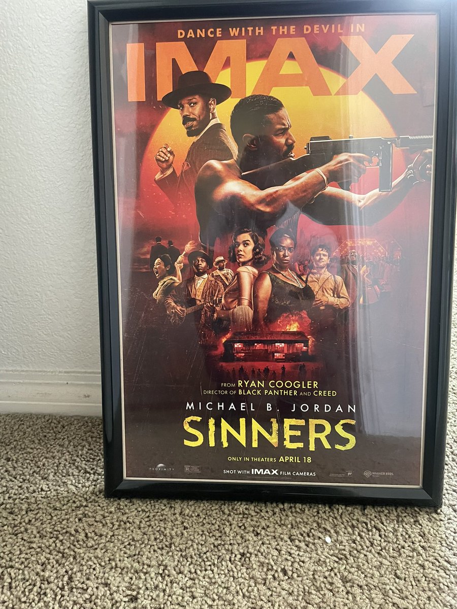 AndyMackk's tweet photo. Cinema #SinnersMovie https://t.co/N9R3lJIscA