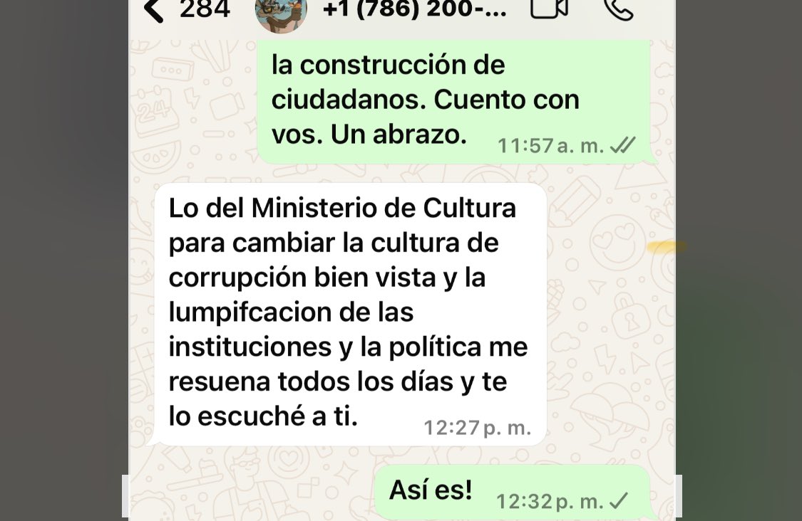 Gusto de que nuestras ideas sean recibidas y copiadas. Hace años venimos insistiendo en la necesidad del fomento a la cultura de legalidad; a la cultura de conocimiento, reconocimiento y rechazo a la corrupción; y en la necesidad de construcción de ciudadanía. Adelante con fe!