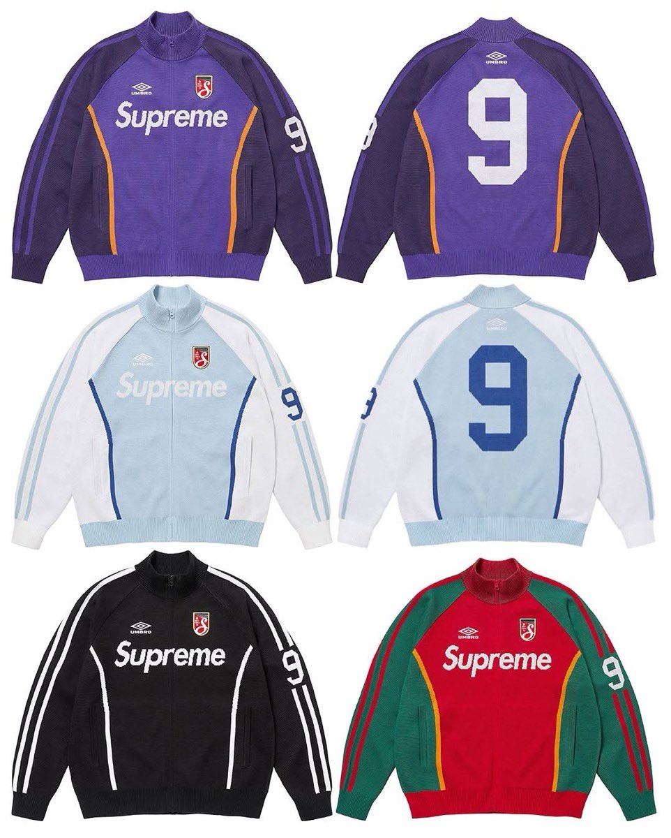 Supreme 25SS Week9 が国内4月26日（土）に発売。UMBROとの新作