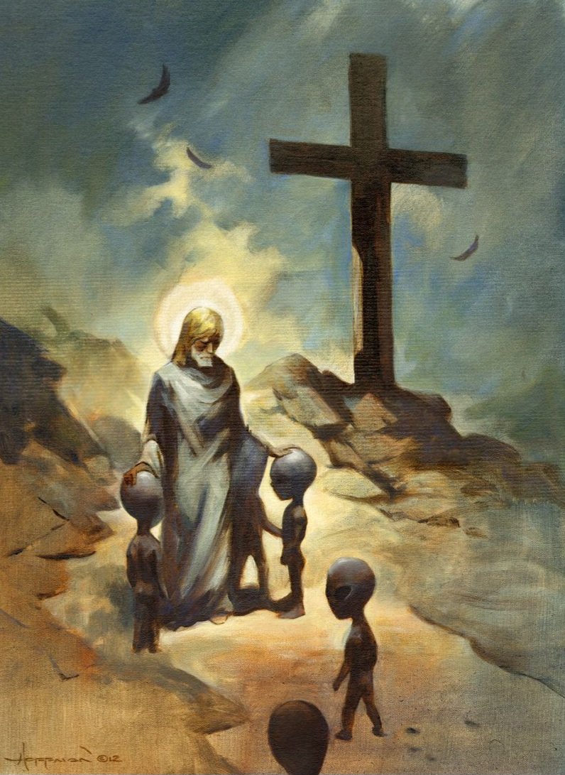 sciphijournal's tweet image. Normally this would be a shout of "Happy (Easter) Monday"... With bereavement at the head of the world's oldest utopian organisation, though, we merely wish for hope and reconciliation on this planet - and others 👽☦️🕊