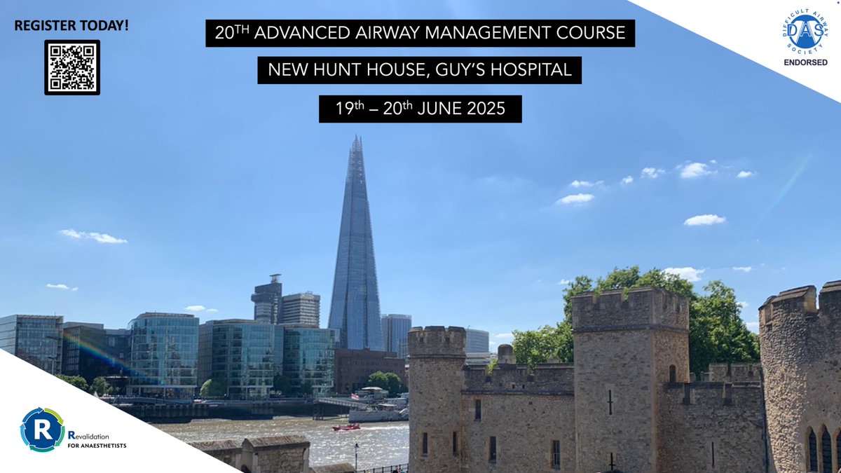 There is no better place to be than London this June! It's our big #GAMC birthday, and we're going all out to make sure its our best course yet! Get yourself booked and come join the fun!!

Provisional programme now available: guysamc.co.uk/uploads/9/1/6/…

Booking your place now: