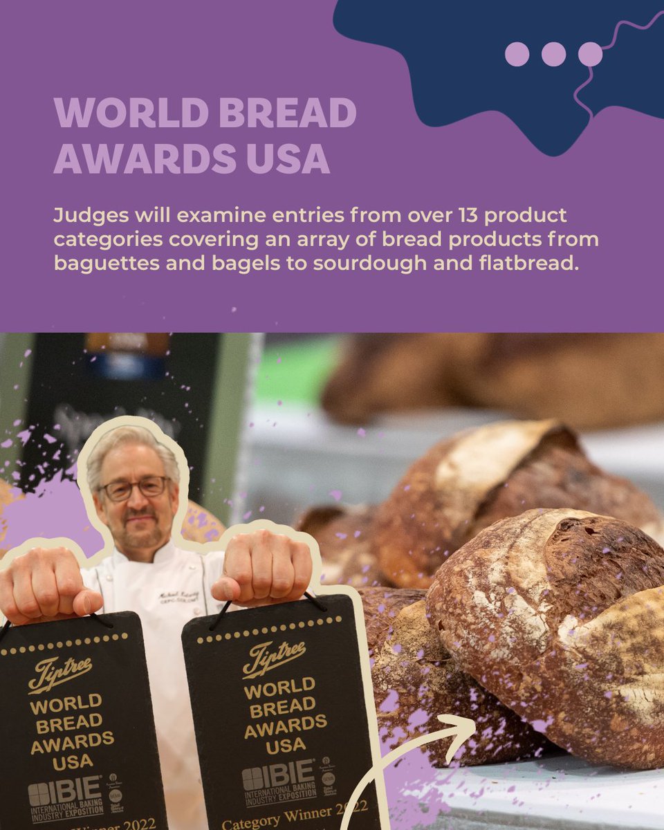 BakingExpo's tweet image. Think you’ve got what it takes? 🤔 Show off your best work at #IBIE2025! There’s a challenge for every kind of baker and even suppliers. 🥖🎂

👉 Swipe to see what’s in store! Learn more and apply today:  bakingexpo.com/competitions-a… #BakingCompetition #BakingAwards #BakingIndustry